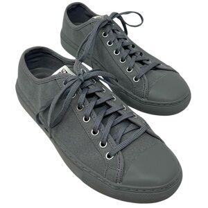 Nothing New Women’s Size 7 Gray Sustainable Recycled Sneaker Shoes Lace Up